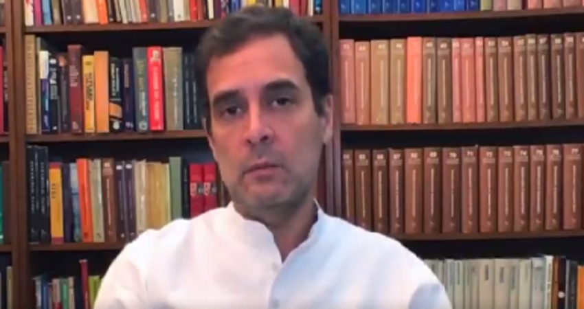 कृषि बिल पर राहुल गांधी का केंद्र पर हमला, कहा- किसानों की आवाज सुनें PM मोदी कृषि बिल पर राहुल गांधी का केंद्र पर हमला, कहा- किसानों की आवाज सुनें PM मोदी